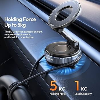 Amazon.com: ULANZI SK-25 Car Phone Holder for Magsafe, Vacuum Amazon.com: ULANZI SK-25 Car Phone Holder for Magsafe, Vacuum